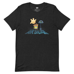 SpongeBob Rock Bottom Handschuh T-Shirt - Schwarze Heather / Sm