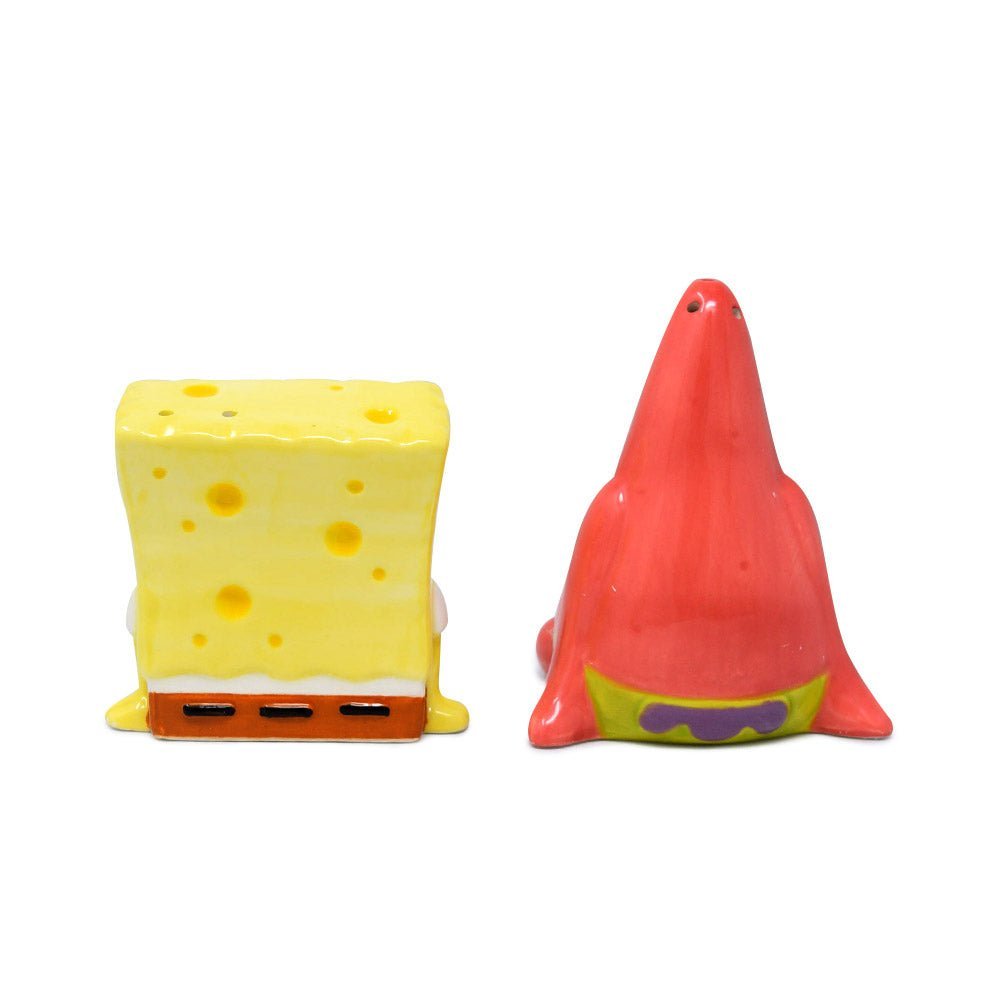 SpongeBob SquarePants and Patrick Salt and Pepper Shaker Set Paramount Shop