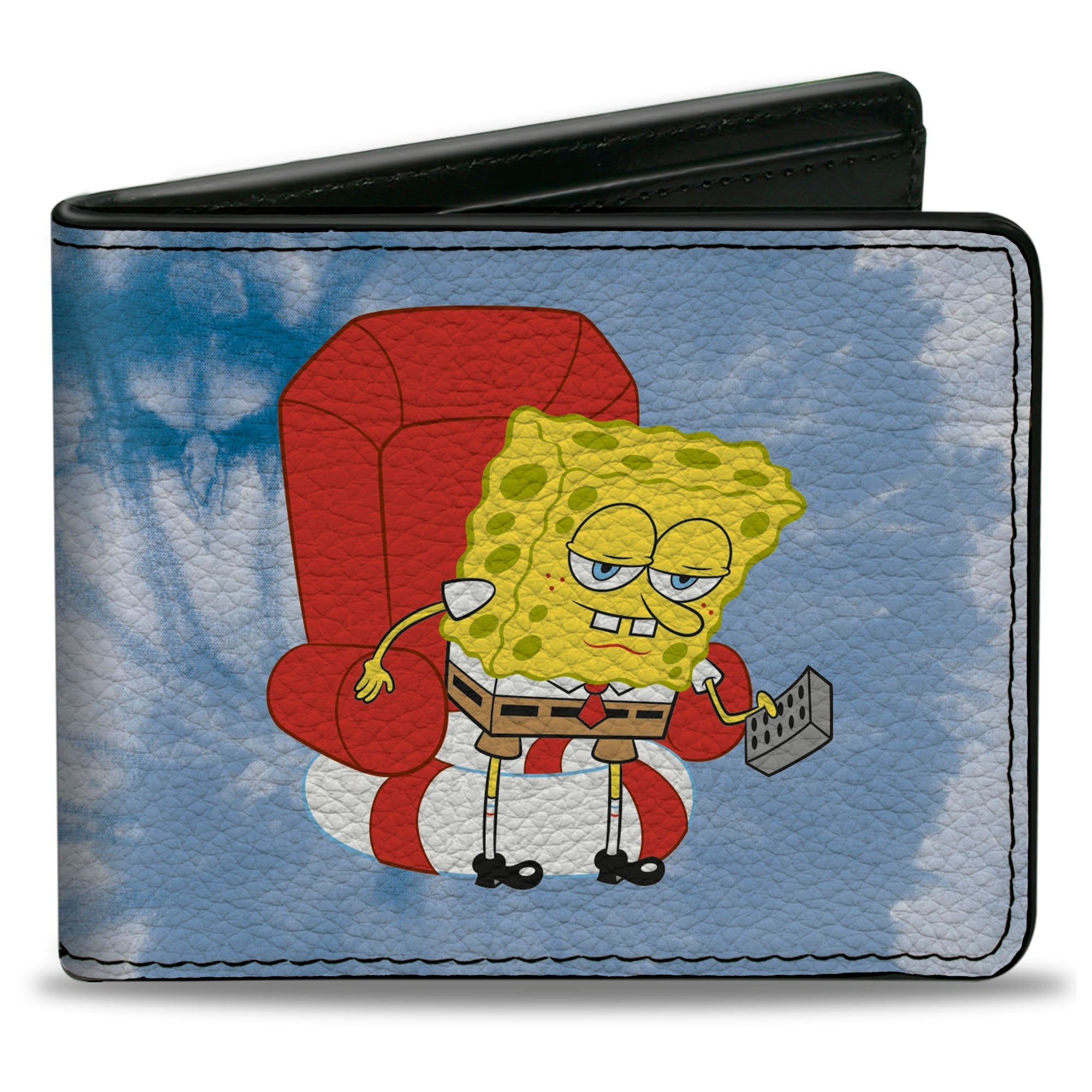 SpongeBob SquarePants Bi-Fold Wallet - Vegan Leather | Paramount Shop