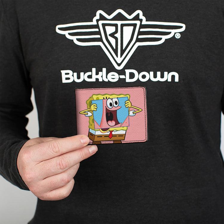 SpongeBob Bi-Fold Wallet - Official Patrick Star & Vegan Leather | Par ...