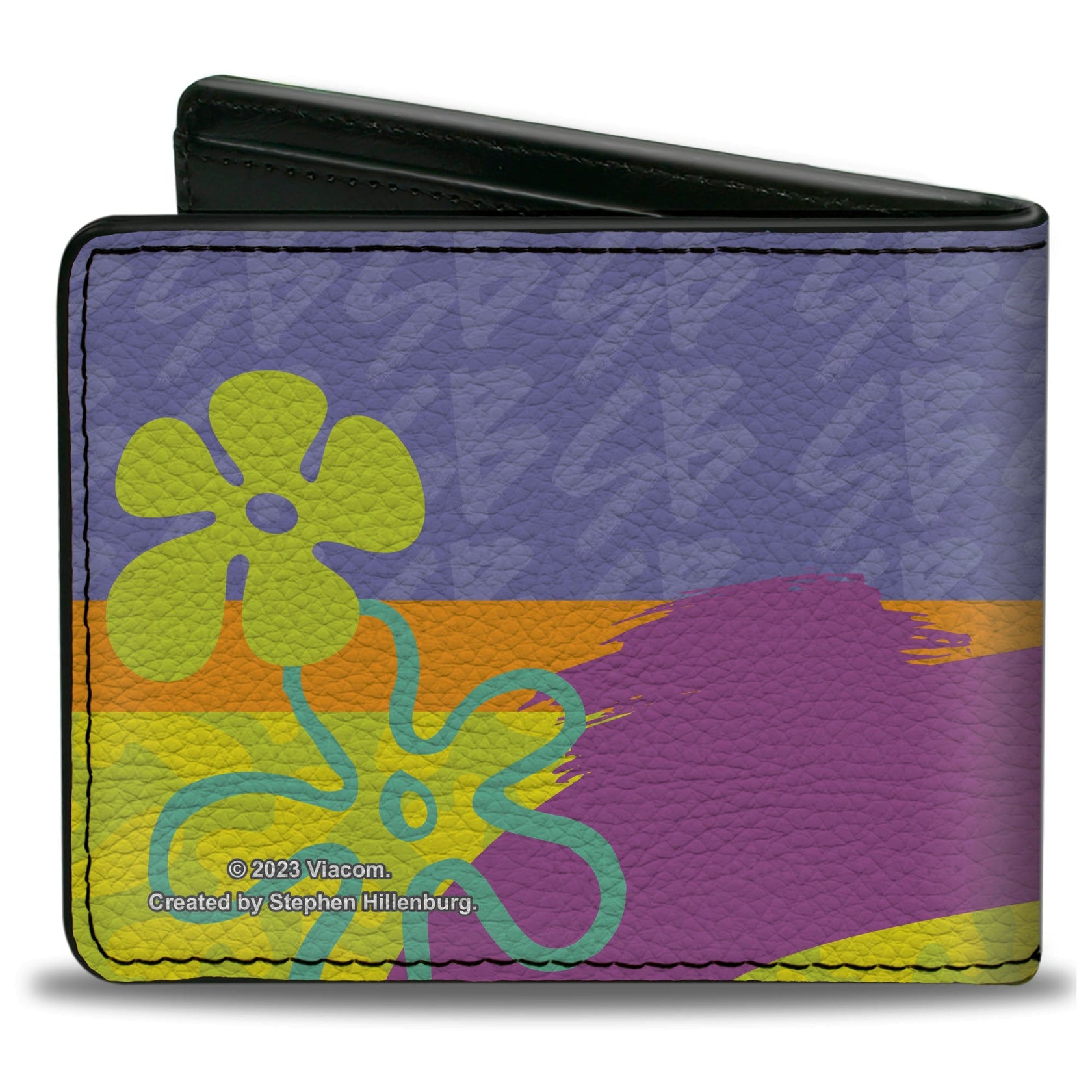 SpongeBob Bi-Fold Wallet - Winking Pose, Vegan Leather | Paramount Sho ...