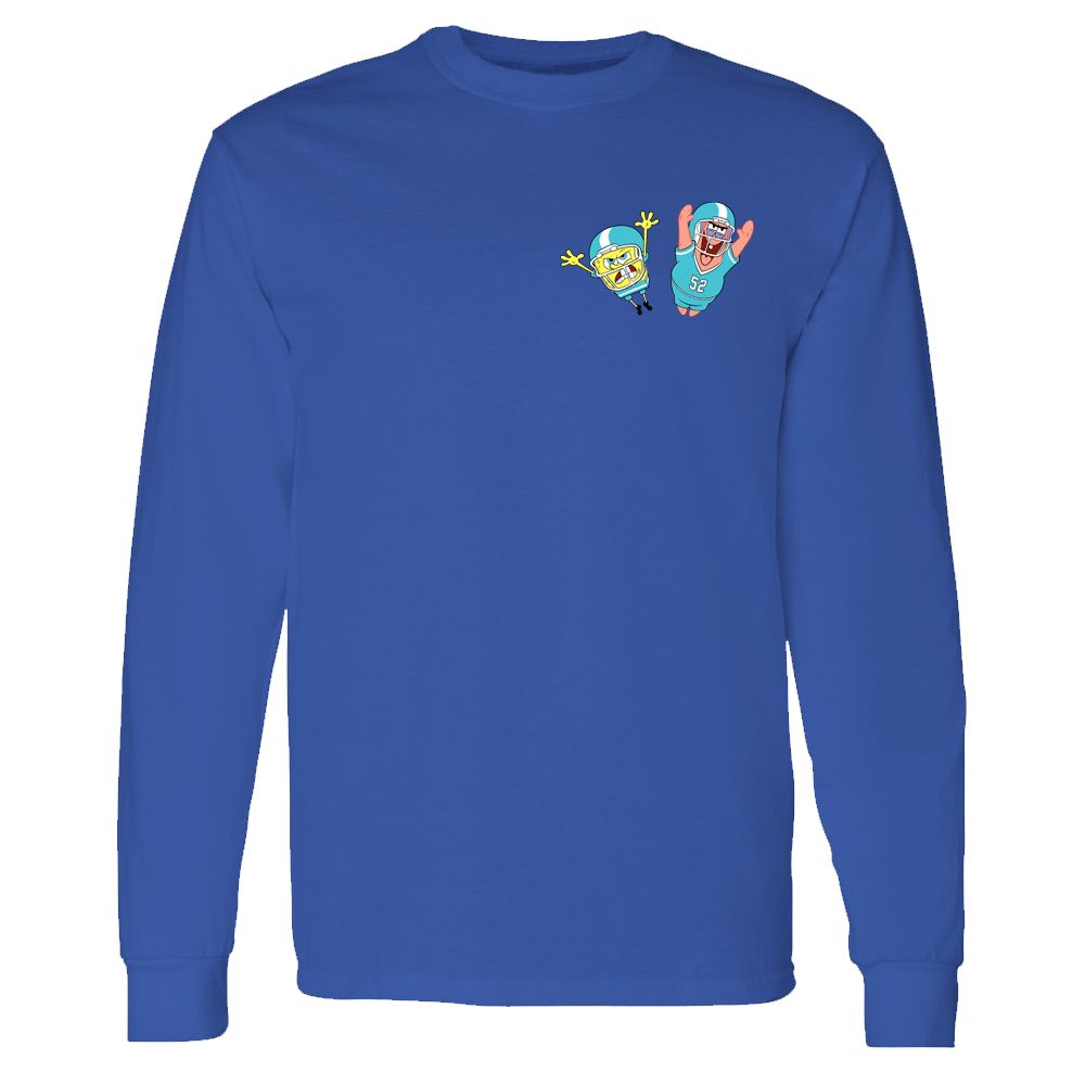 SpongeBob SquarePants Bikini Bottom Feeders Adult Long Sleeve T - Shirt - Paramount Shop