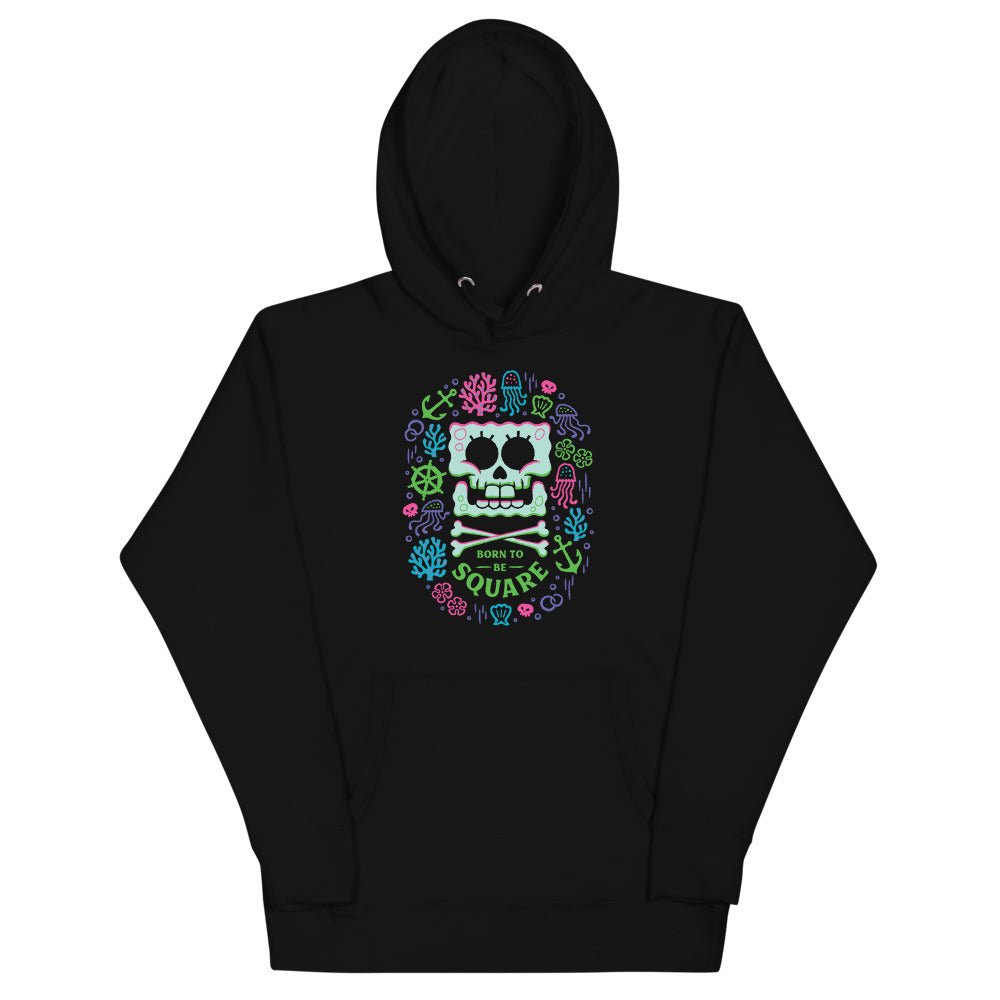 SpongeBob SquarePants Born To Be Square Unisex Premium Hoodie - Paramount Shop