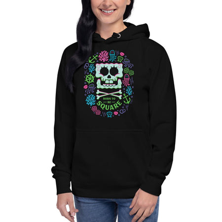 SpongeBob SquarePants Born To Be Square Unisex Premium Hoodie - Paramount Shop