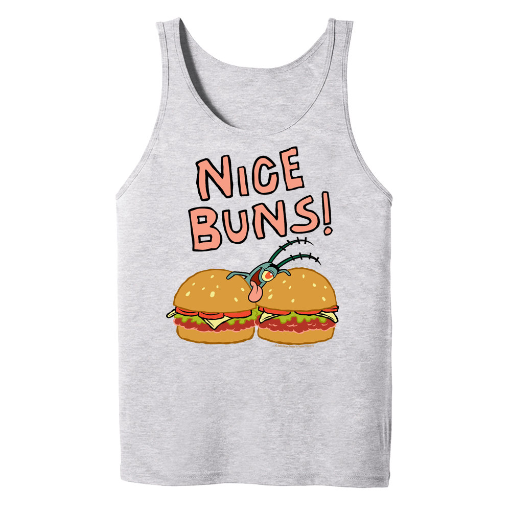 SpongeBob SquarePants Chum Bucket Nice Buns Adult Tank Top - Paramount Shop
