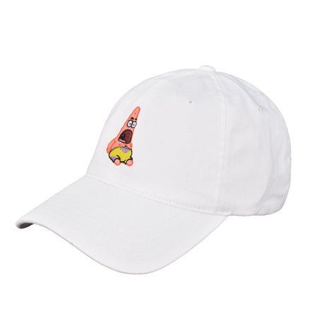 Spongebob Squarepants Dad Hat, Cotton Adult Baseball Cap with Curved Brim - Paramount Shop