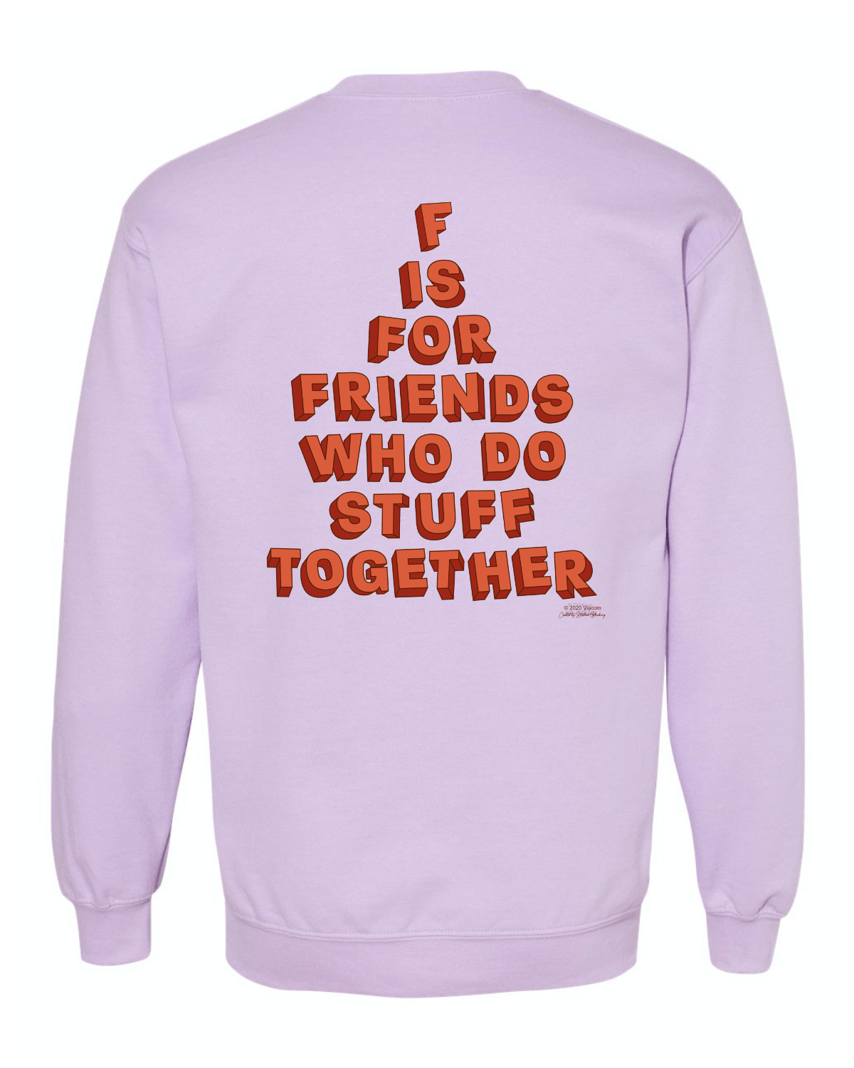 SpongeBob SquarePants Do Stuff Together Crew Neck Sweatshirt - Paramount Shop
