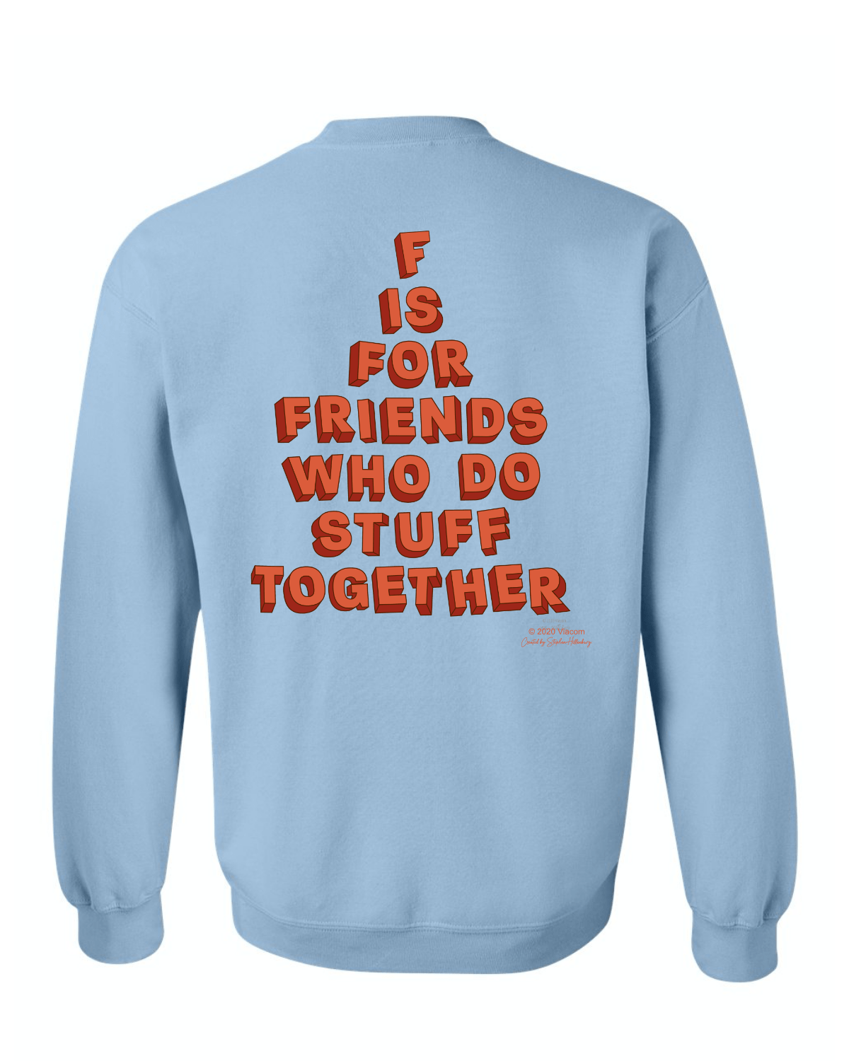 SpongeBob SquarePants Do Stuff Together Crew Neck Sweatshirt - Paramount Shop