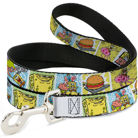 SpongeBob SquarePants Dog Leash ABSORB THE LOVE Pose and Icon Blocks - Paramount Shop