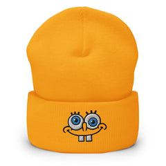 Gorro con puño bordado de Bob Esponja - Oro / Talla única
