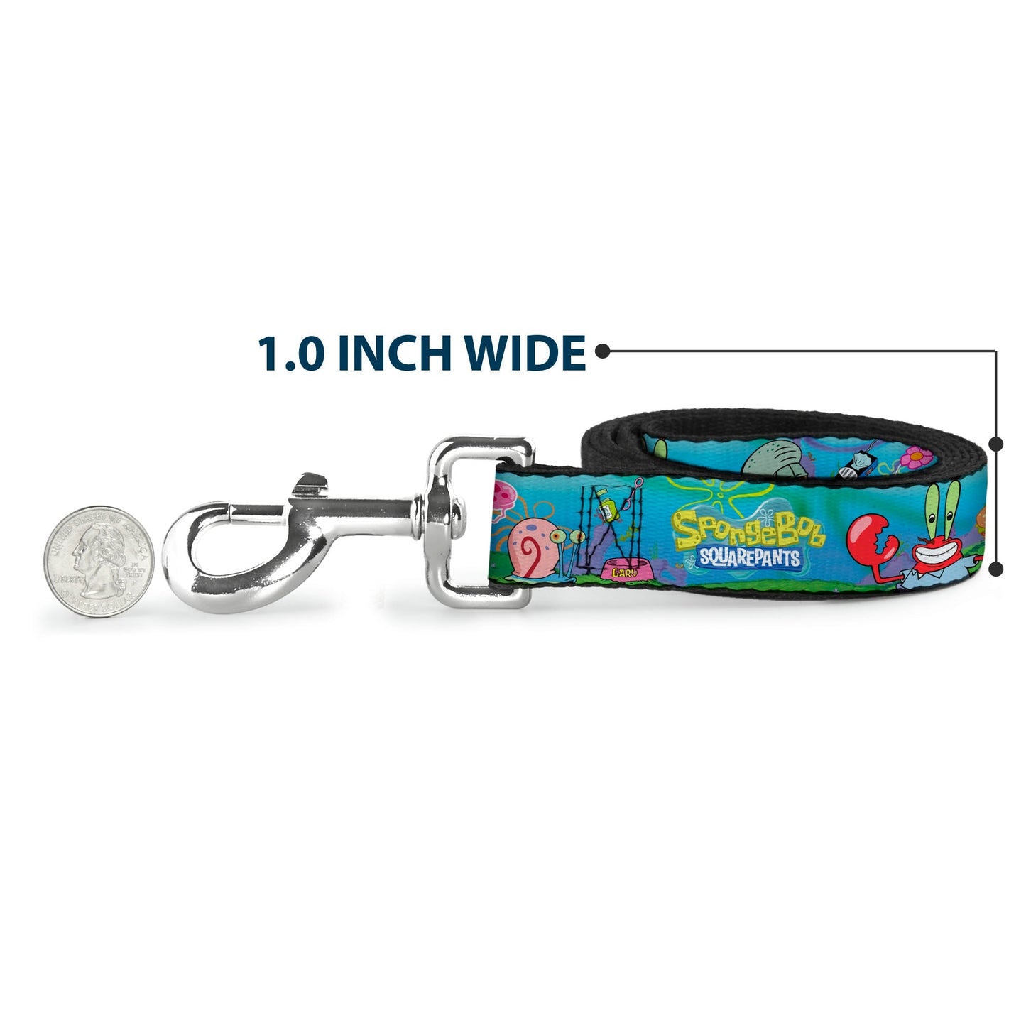 SpongeBob SquarePants & Friends Logo Dog Leash - Paramount Shop