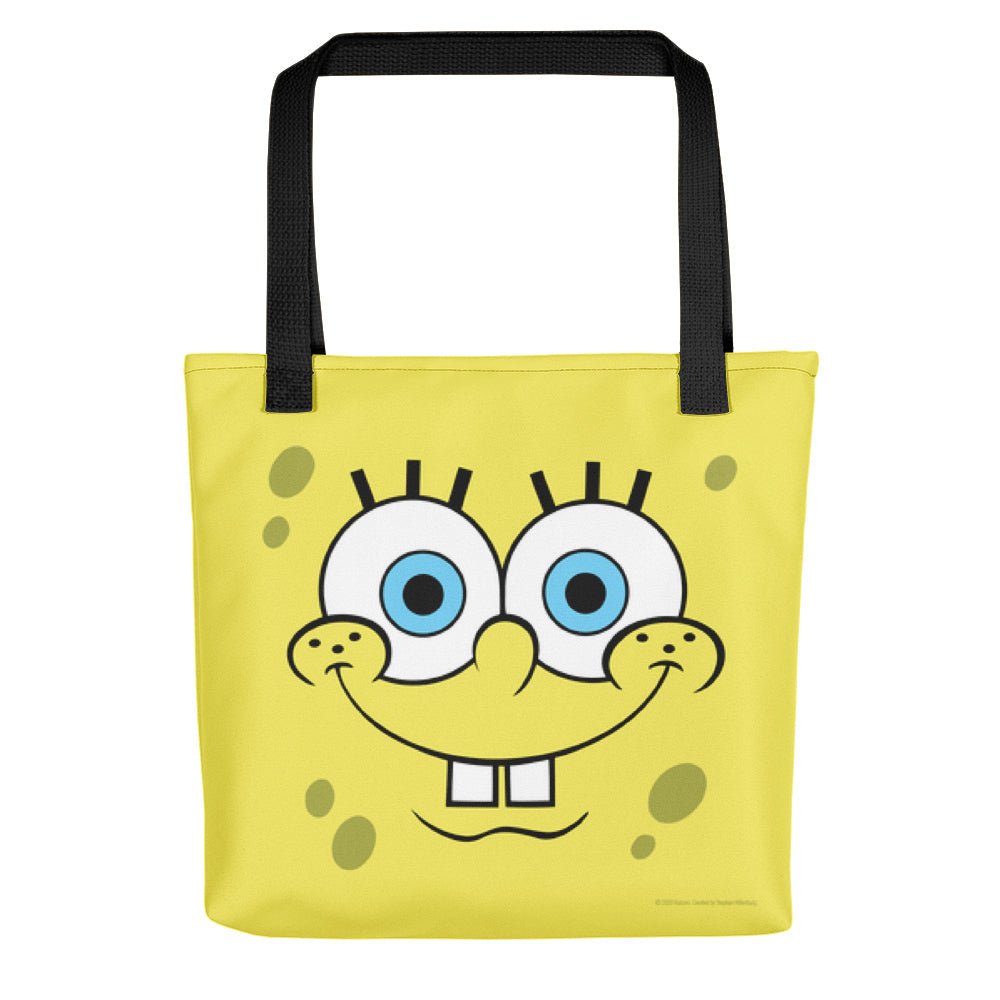 SpongeBob SquarePants Happy Big Face Tote Bag - Paramount Shop