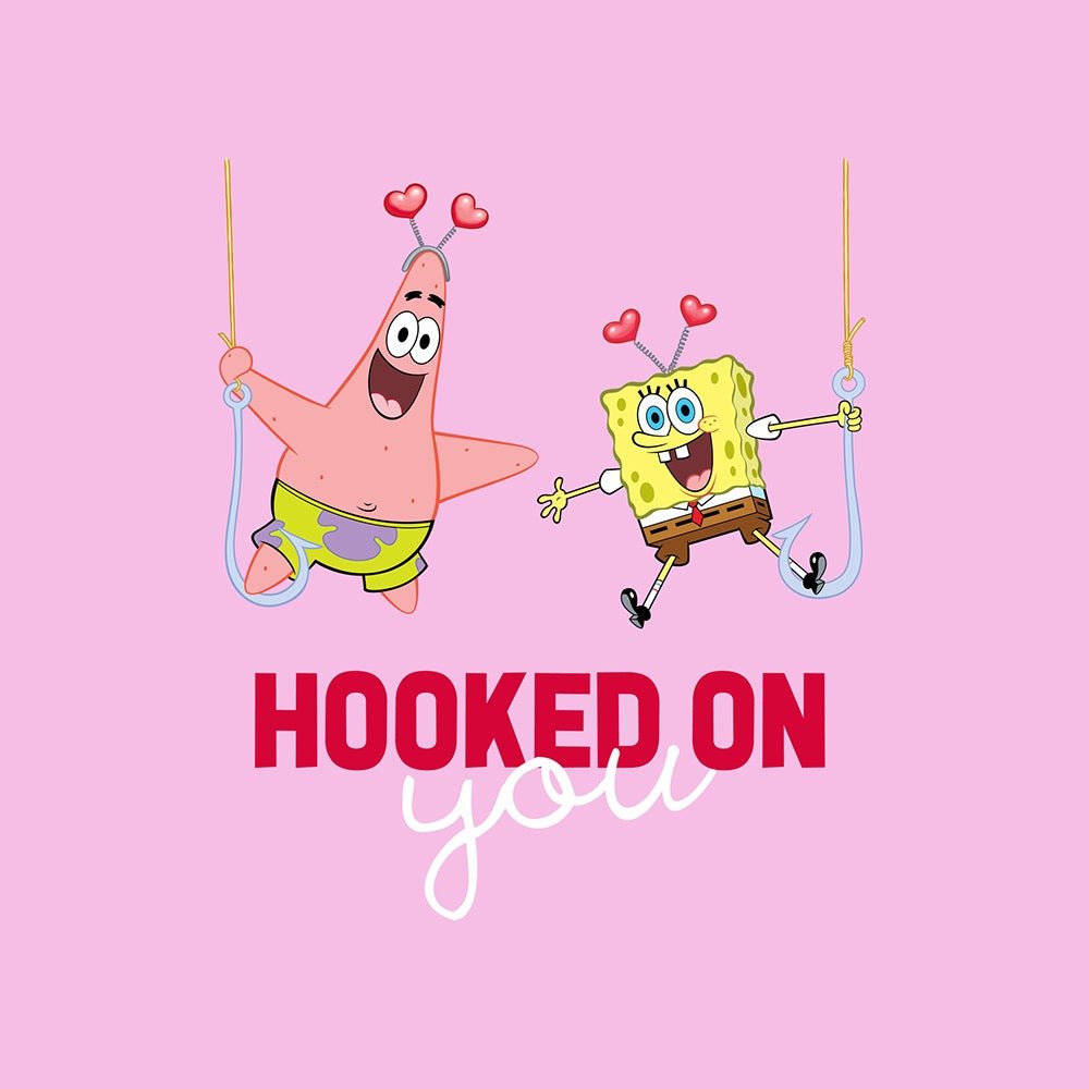 SpongeBob SquarePants Hooked On You Greeting card - Paramount Shop