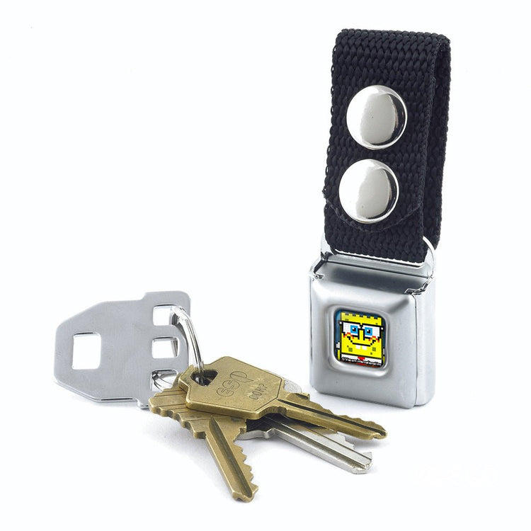 SpongeBob Keychain - Official Pixelated Nerd Pose Gift | Paramount Sho ...