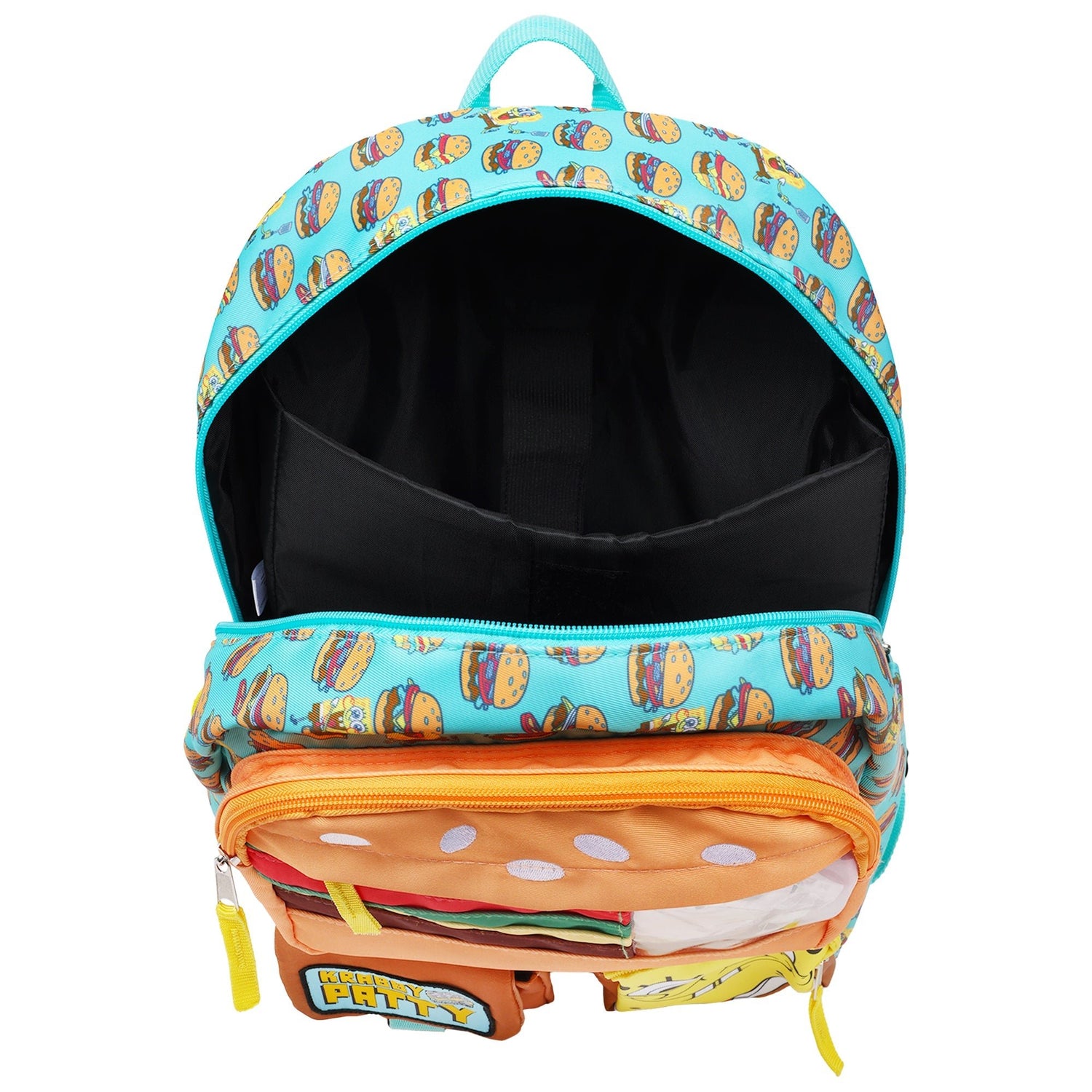 SpongeBob SquarePants Krabby Patty Peekaboo Backpack - Paramount Shop