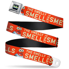 SpongeBob SquarePants Logo Seatbelt Belt Full Color Black/Blues - Adult Reg (30"-44")