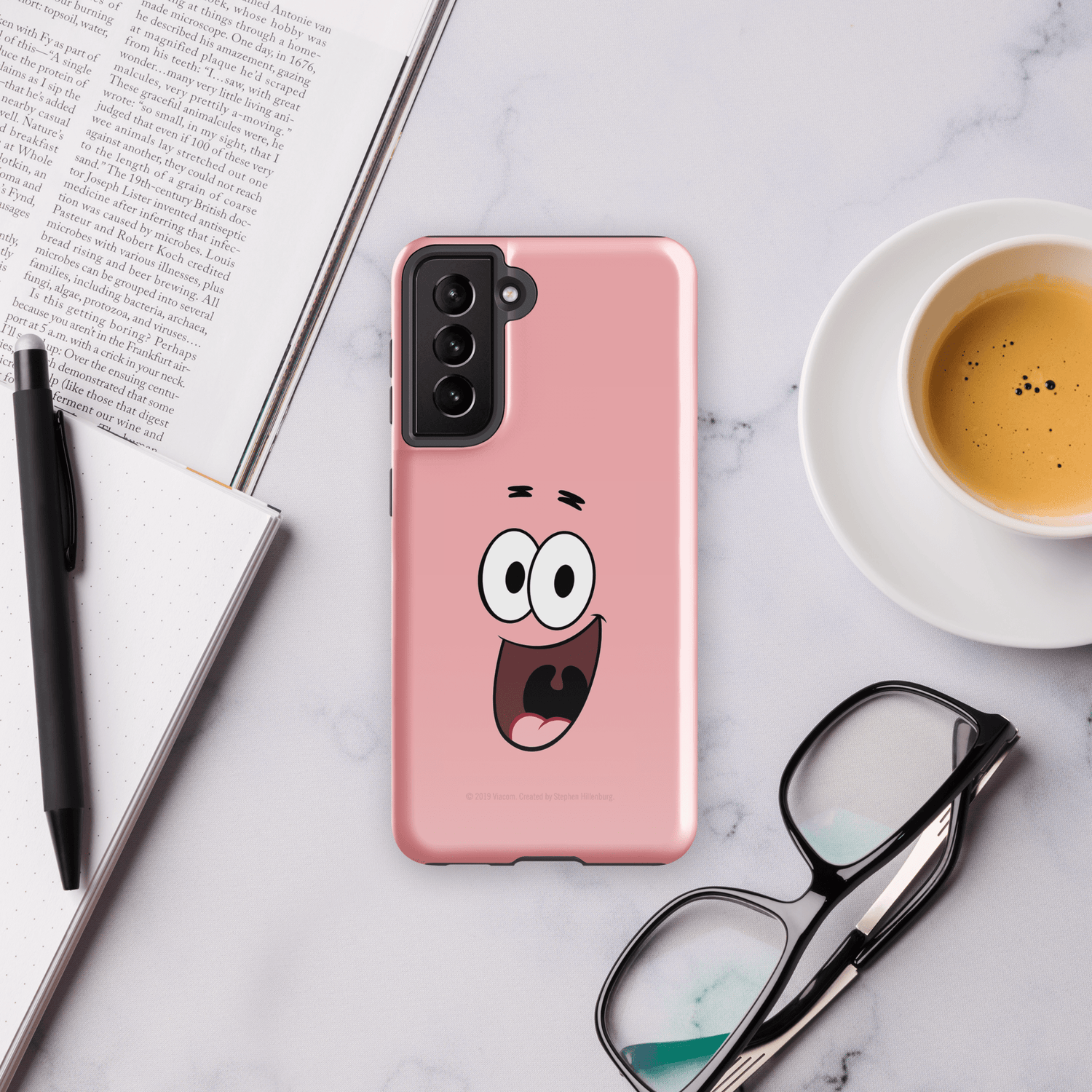 SpongeBob SquarePants Patrick Big Face Tough Phone Case - Samsung - Paramount Shop