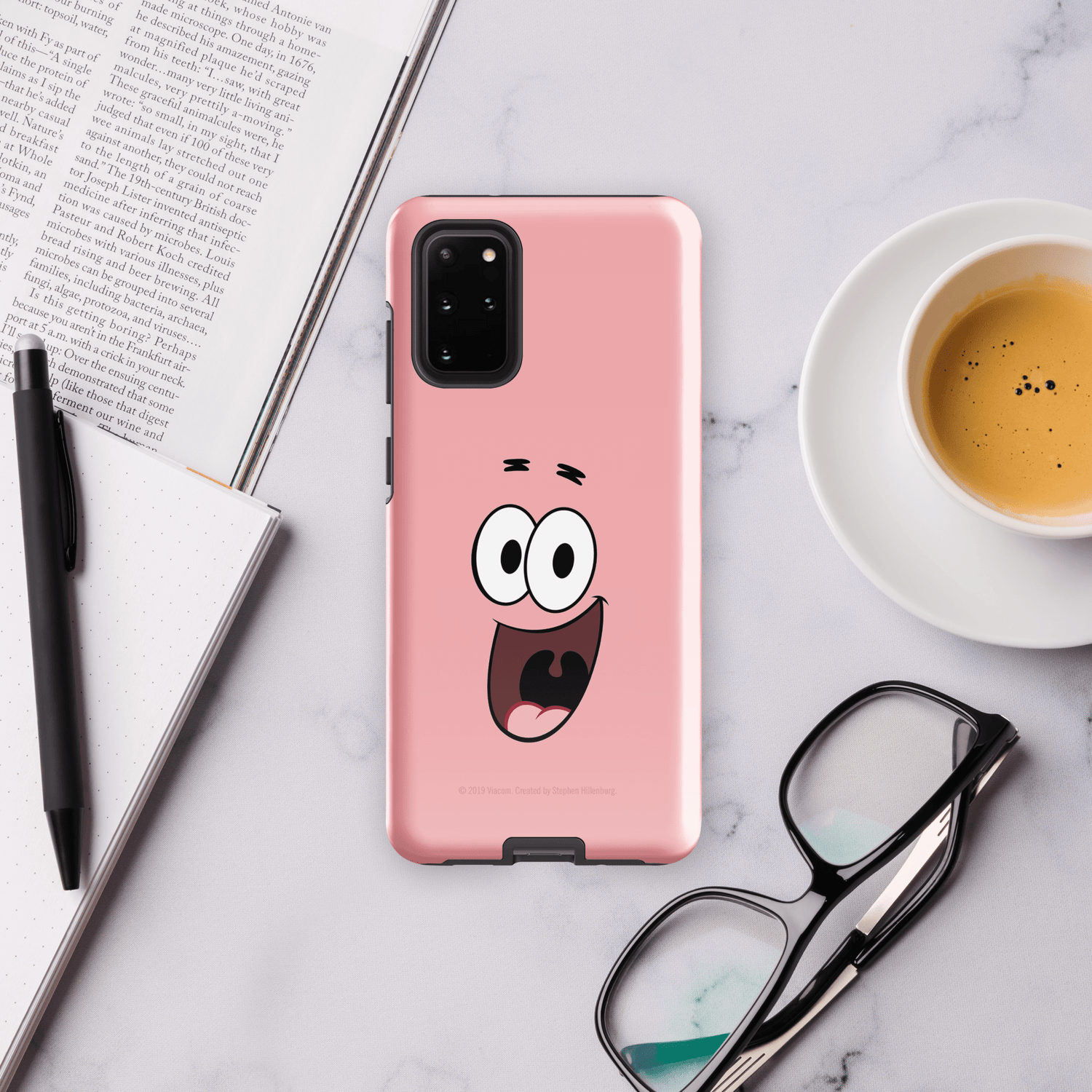 SpongeBob SquarePants Patrick Big Face Tough Phone Case - Samsung - Paramount Shop