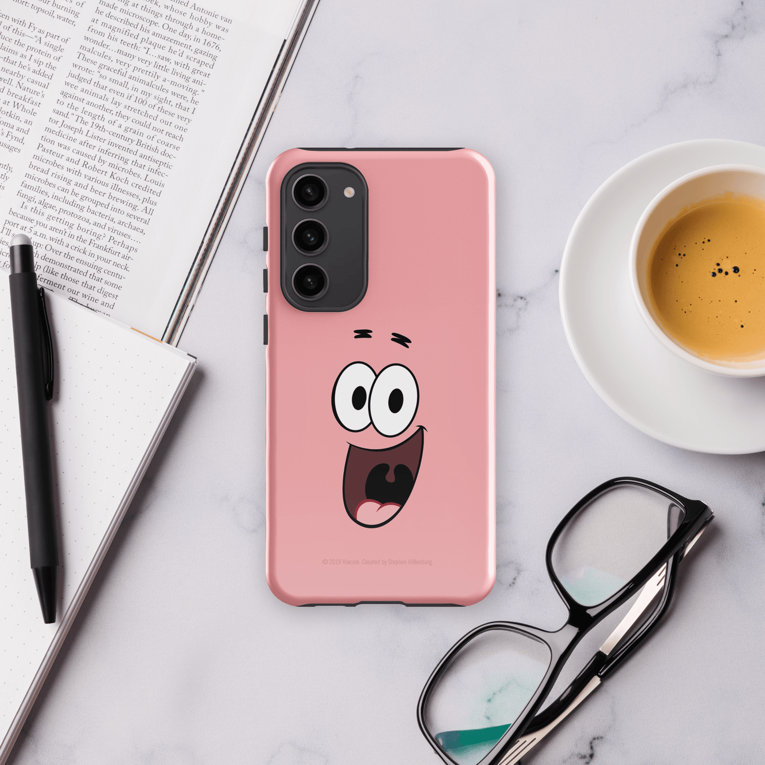SpongeBob SquarePants Patrick Big Face Tough Phone Case - Samsung - Paramount Shop