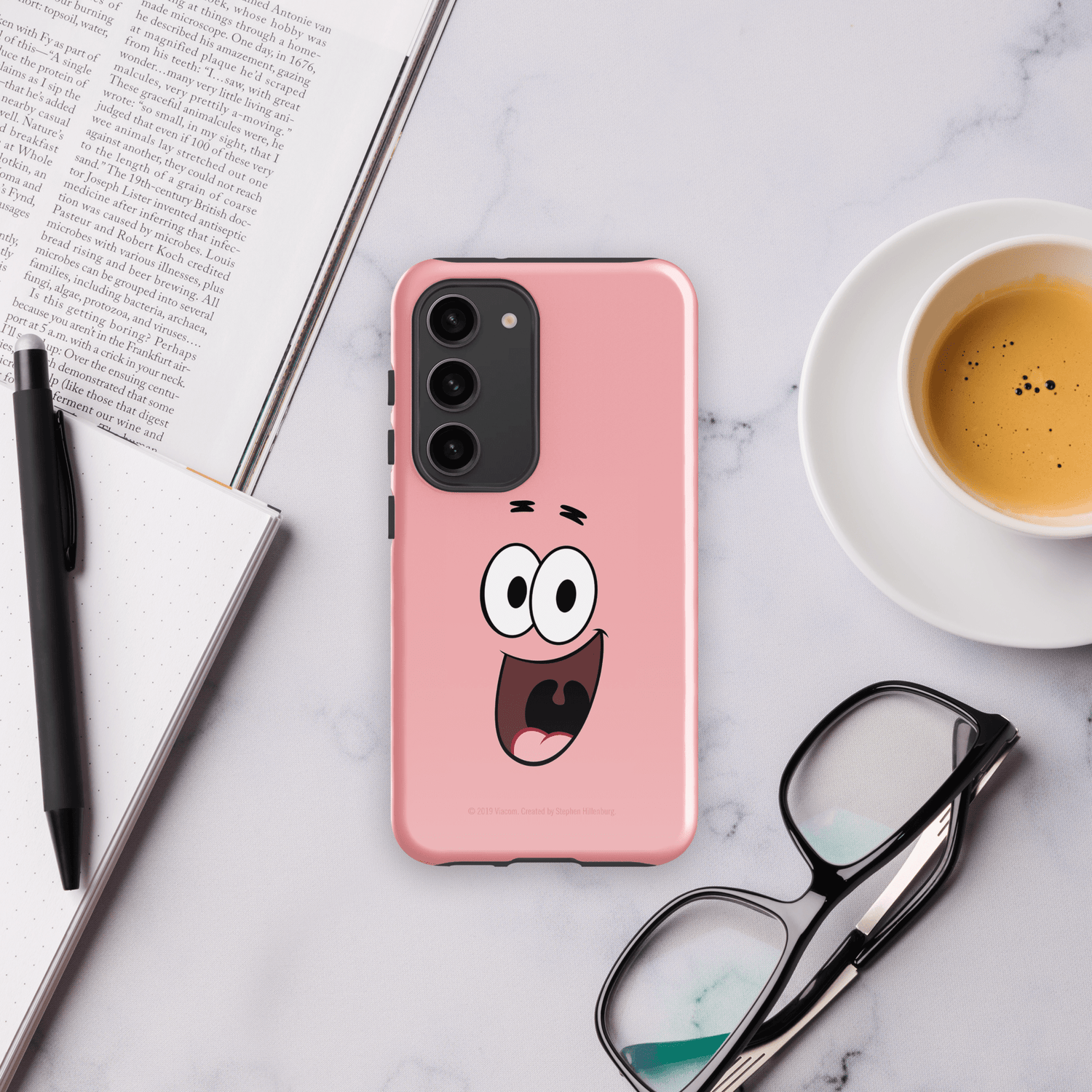 SpongeBob SquarePants Patrick Big Face Tough Phone Case - Samsung - Paramount Shop