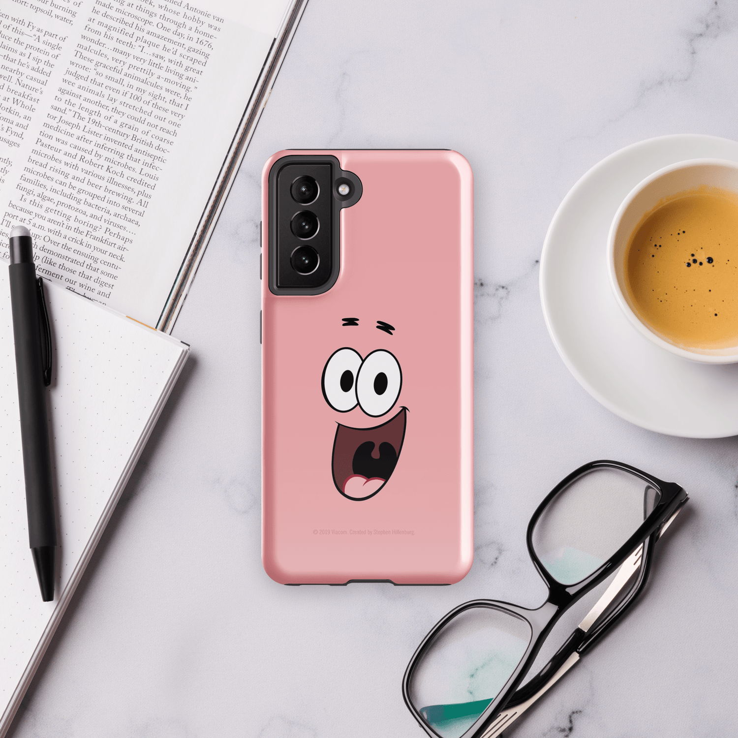 SpongeBob SquarePants Patrick Big Face Tough Phone Case - Samsung - Paramount Shop