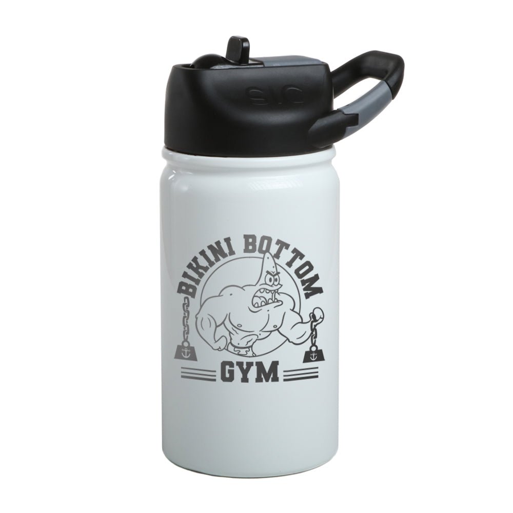 SpongeBob SquarePants Patrick Bikini Bottom Gym Laser Engraved Short SIC Water Bottle - Paramount Shop