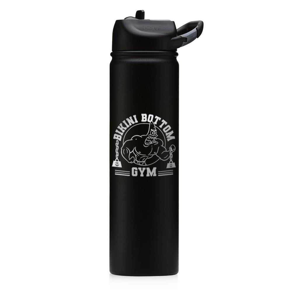 SpongeBob SquarePants Patrick Bikini Bottom Gym Laser Engraved Short SIC Water Bottle - Paramount Shop