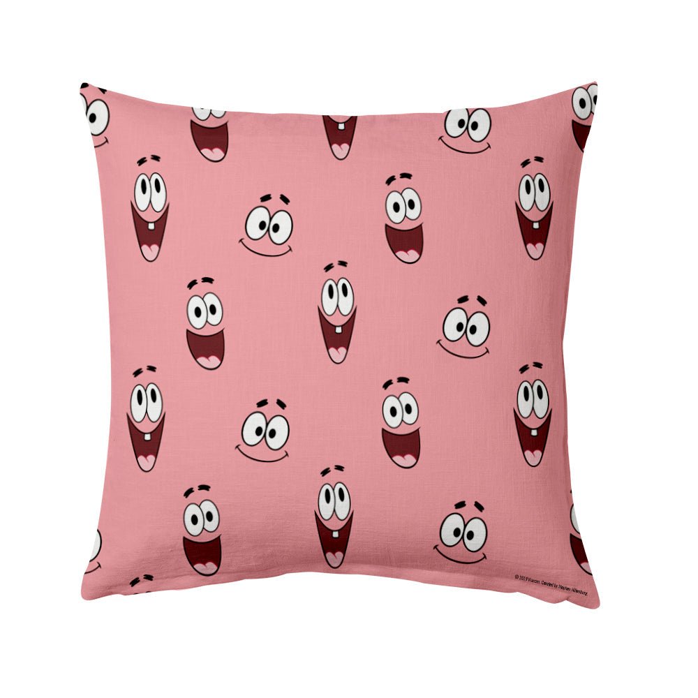 SpongeBob SquarePants Patrick Feelin' Moody Throw Pillow - 16" x 16" - Paramount Shop