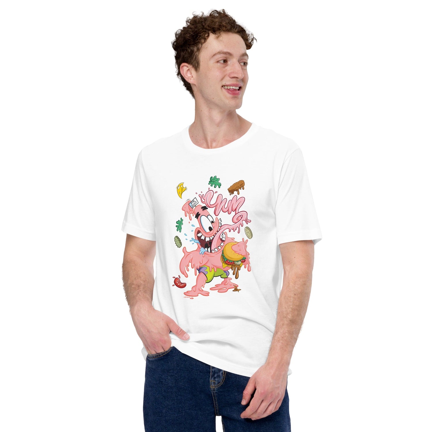 Spongebob Squarepants Patrick Krusty Pants Adult T - Shirt - Paramount Shop