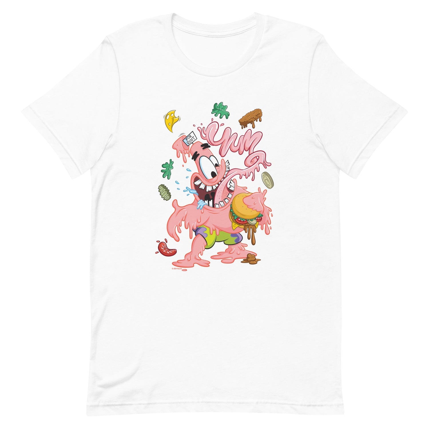 Spongebob Squarepants Patrick Krusty Pants Adult T - Shirt - Paramount Shop