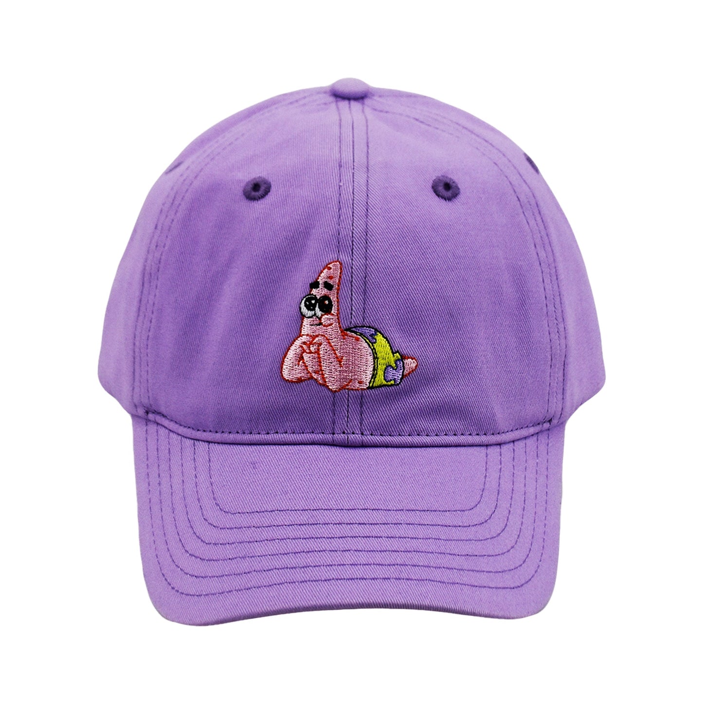 SpongeBob SquarePants Patrick Star Embroidered Dad Cap – Adjustable Strap back Baseball Hat - Paramount Shop