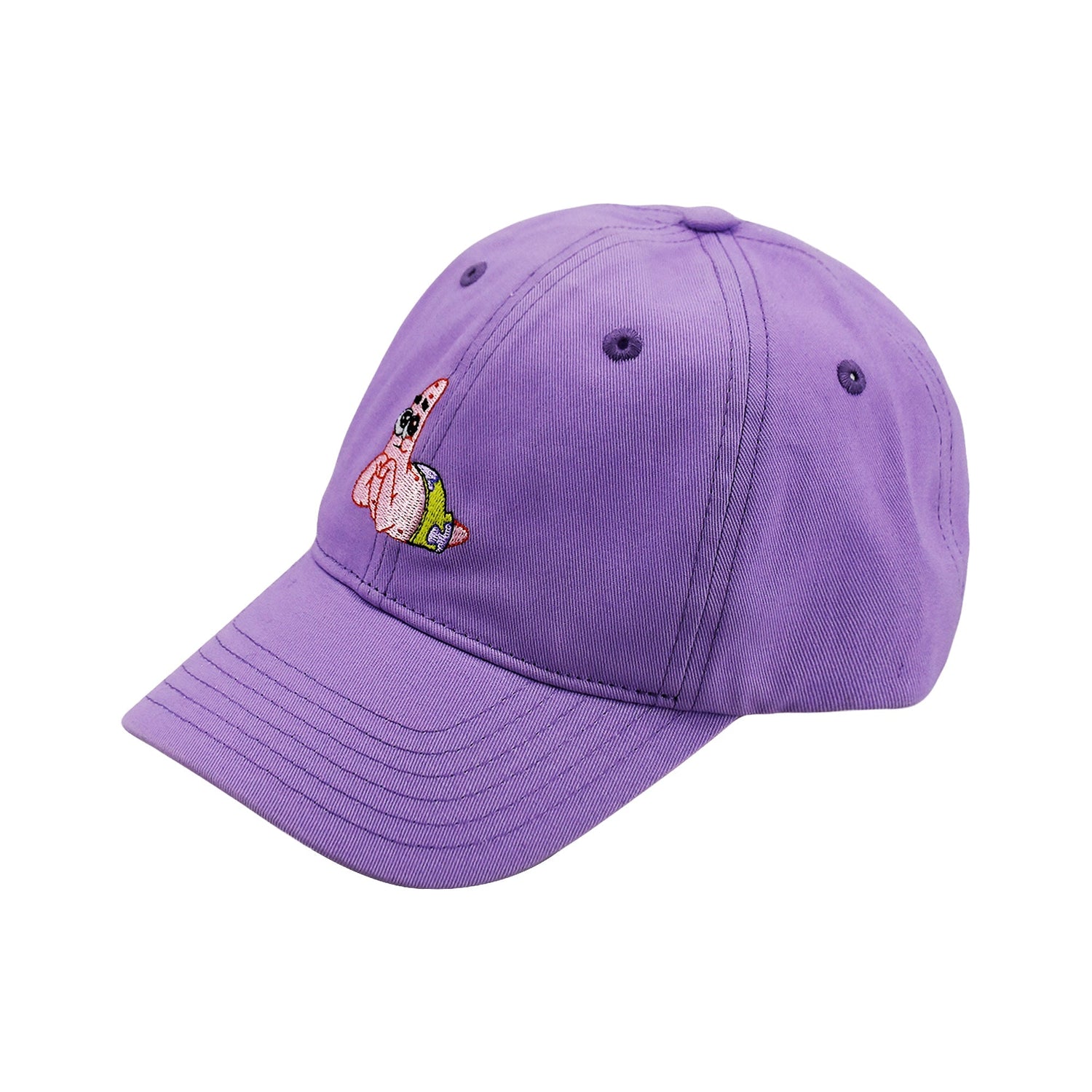 SpongeBob SquarePants Patrick Star Embroidered Dad Cap – Adjustable Strap back Baseball Hat - Paramount Shop