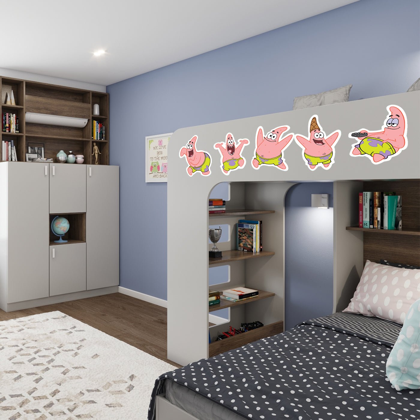 Spongebob Squarepants Patrick Wall Stickers - Paramount Shop