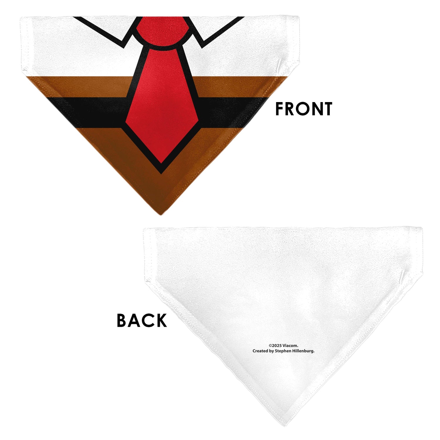 SpongeBob SquarePants Pet Bandana Character Close - Up Double - Sided Slip - On - Paramount Shop