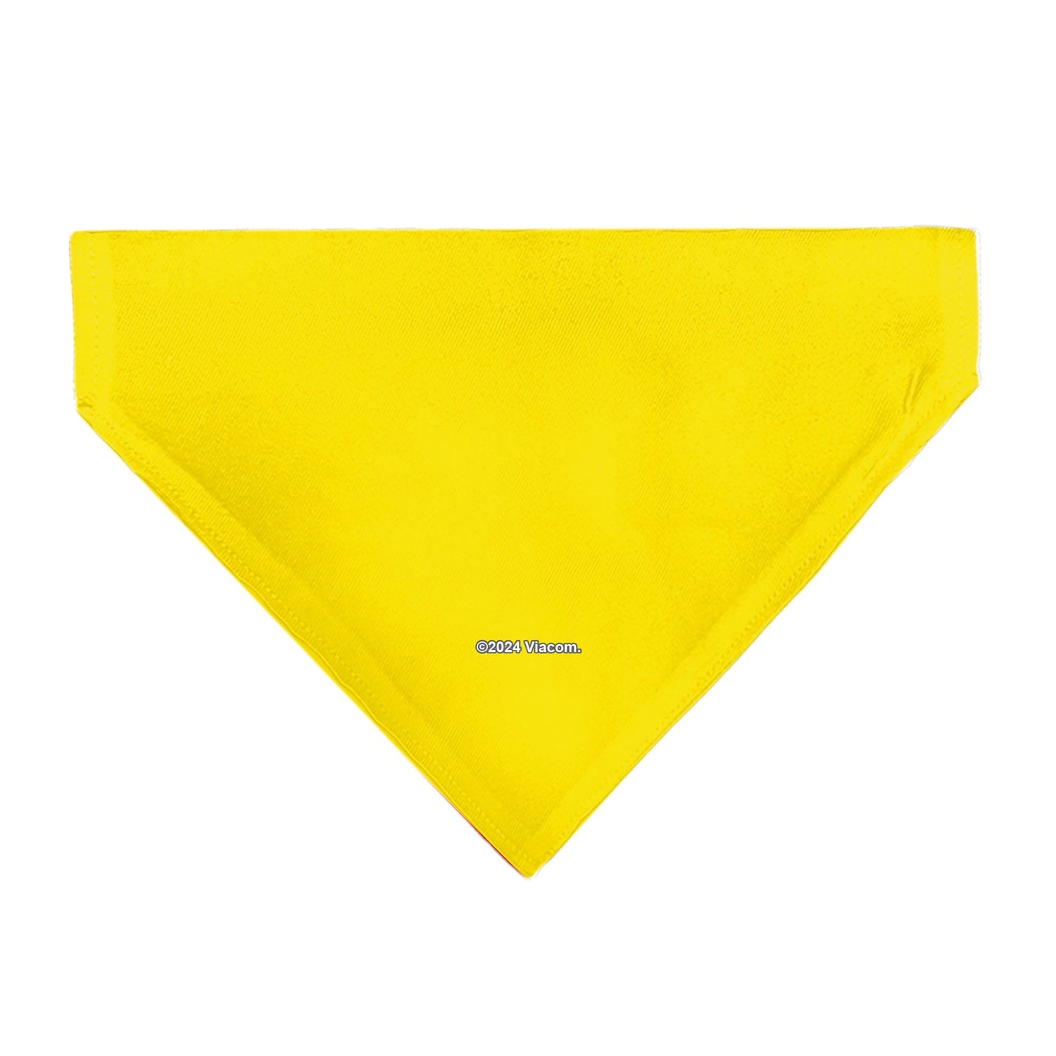 SpongeBob SquarePants Pet Bandana Friends SOAK UP POSITIVITY Pose Over the Collar Double - Sided Yellow - Paramount Shop