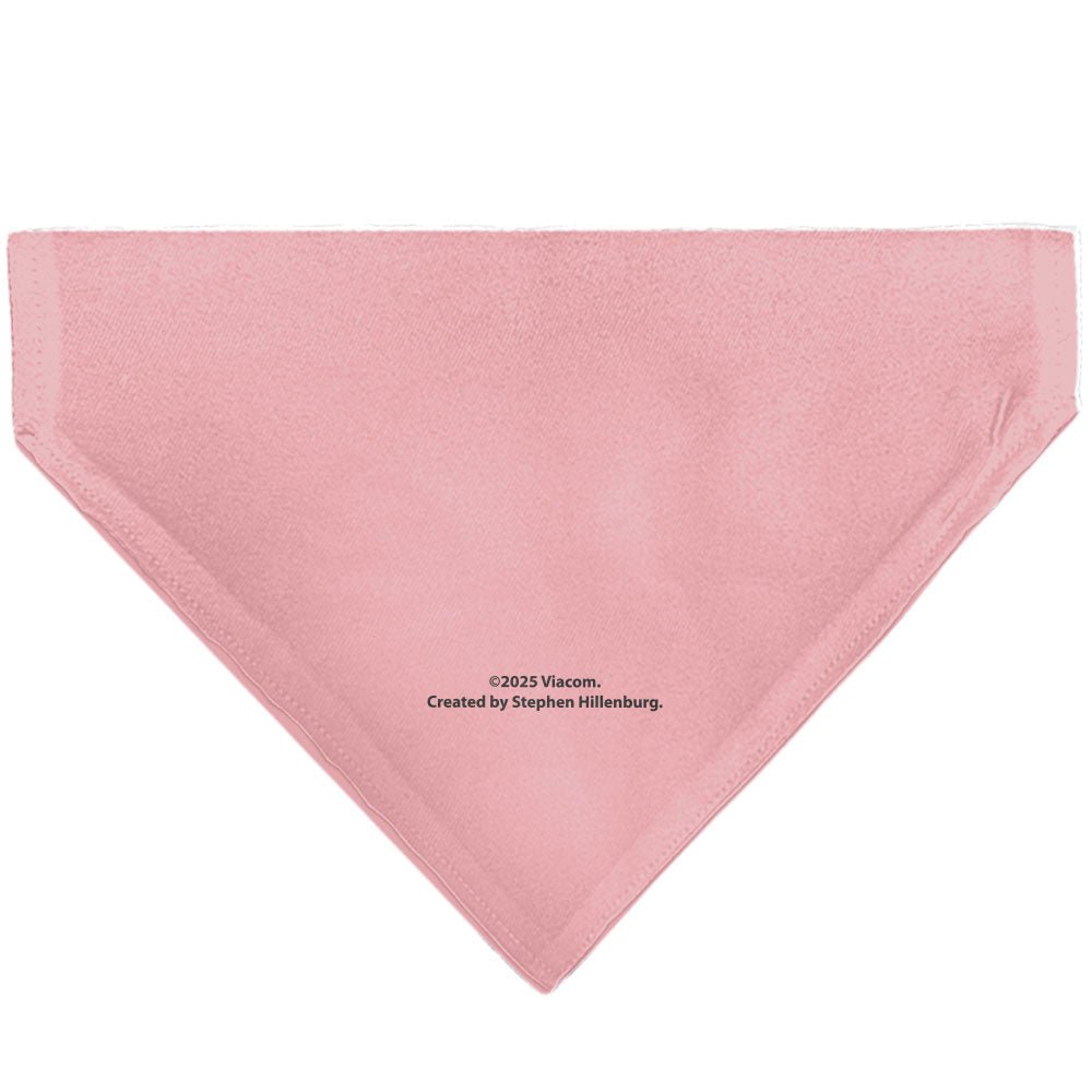 SpongeBob SquarePants Pet Bandana Patrick Star Close - Up Collar Slip Double - Sided Print Pink - Paramount Shop