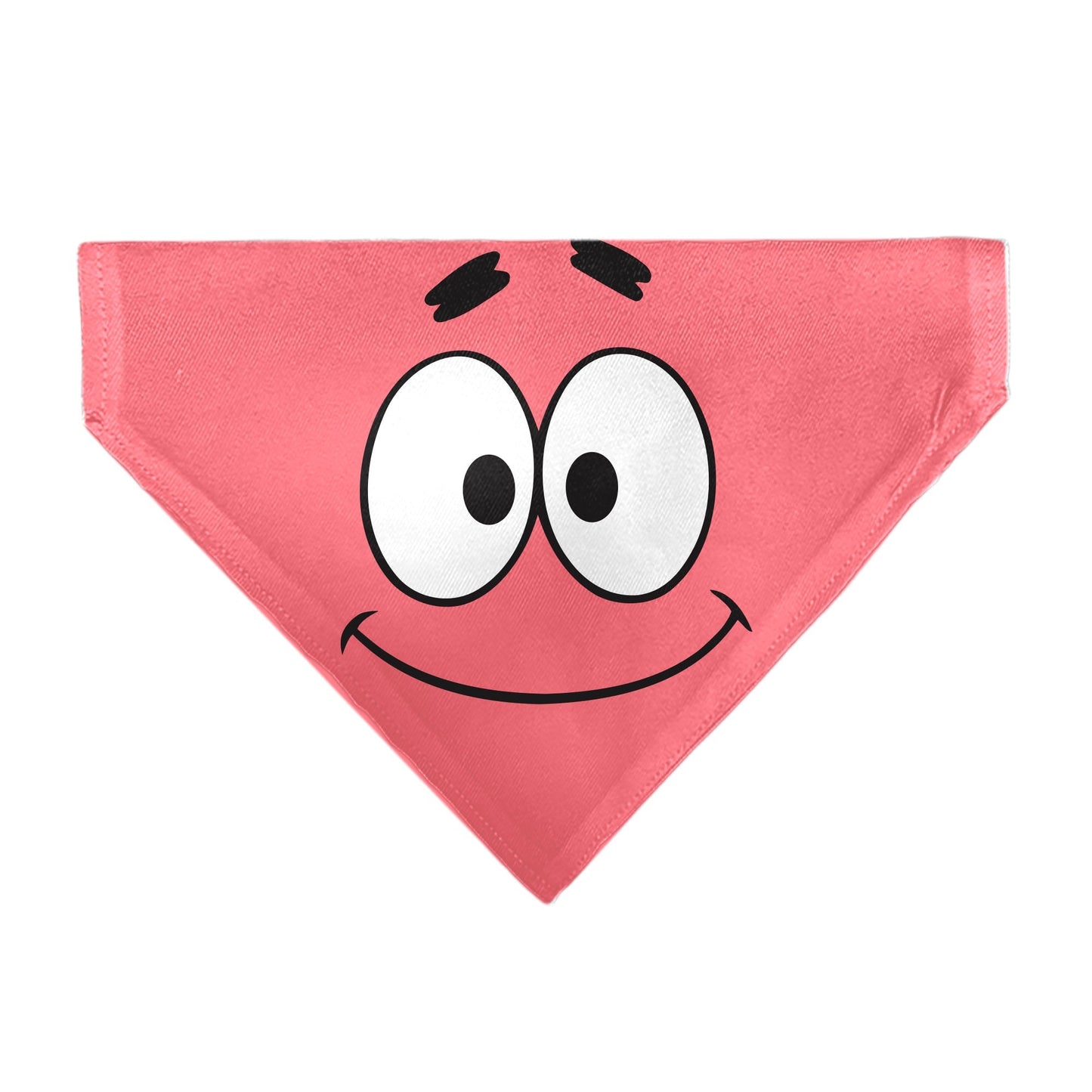 SpongeBob SquarePants Pet Bandana Patrick Star Face Close - Up Pink - Paramount Shop