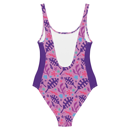 SpongeBob SquarePants Sponge on the Run Flower Power Women's One - Piece Swimsuit - Paramount Shop