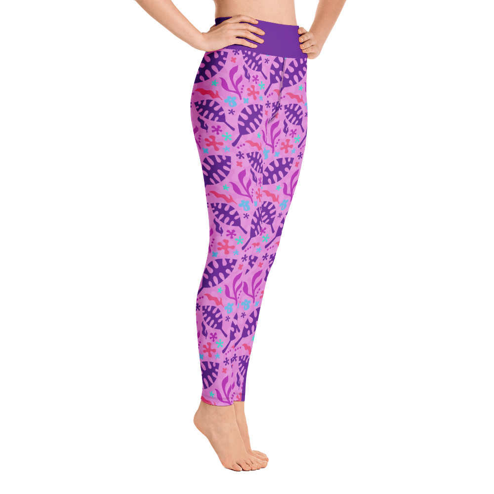 SpongeBob SquarePants Sponge on the Run Flower Power Yoga Leggings - Paramount Shop