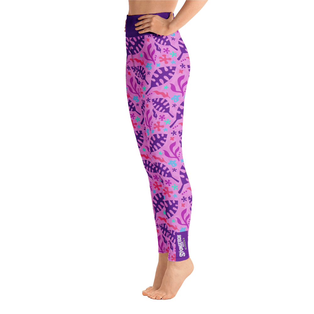 SpongeBob SquarePants Sponge on the Run Flower Power Yoga Leggings - Paramount Shop