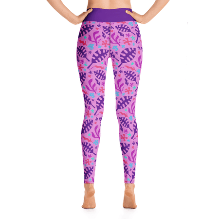 SpongeBob SquarePants Sponge on the Run Flower Power Yoga Leggings - Paramount Shop