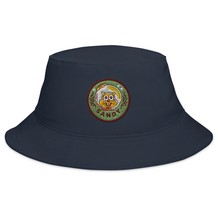 SpongeBob SquarePants Sponge on the Run Sandy Badge Flexfit Bucket Hat - Paramount Shop