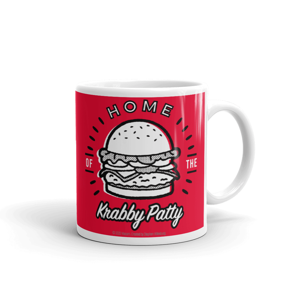 SpongeBob SquarePants The Krusty Krab Est. 1999 White Mug White Mug - Paramount Shop