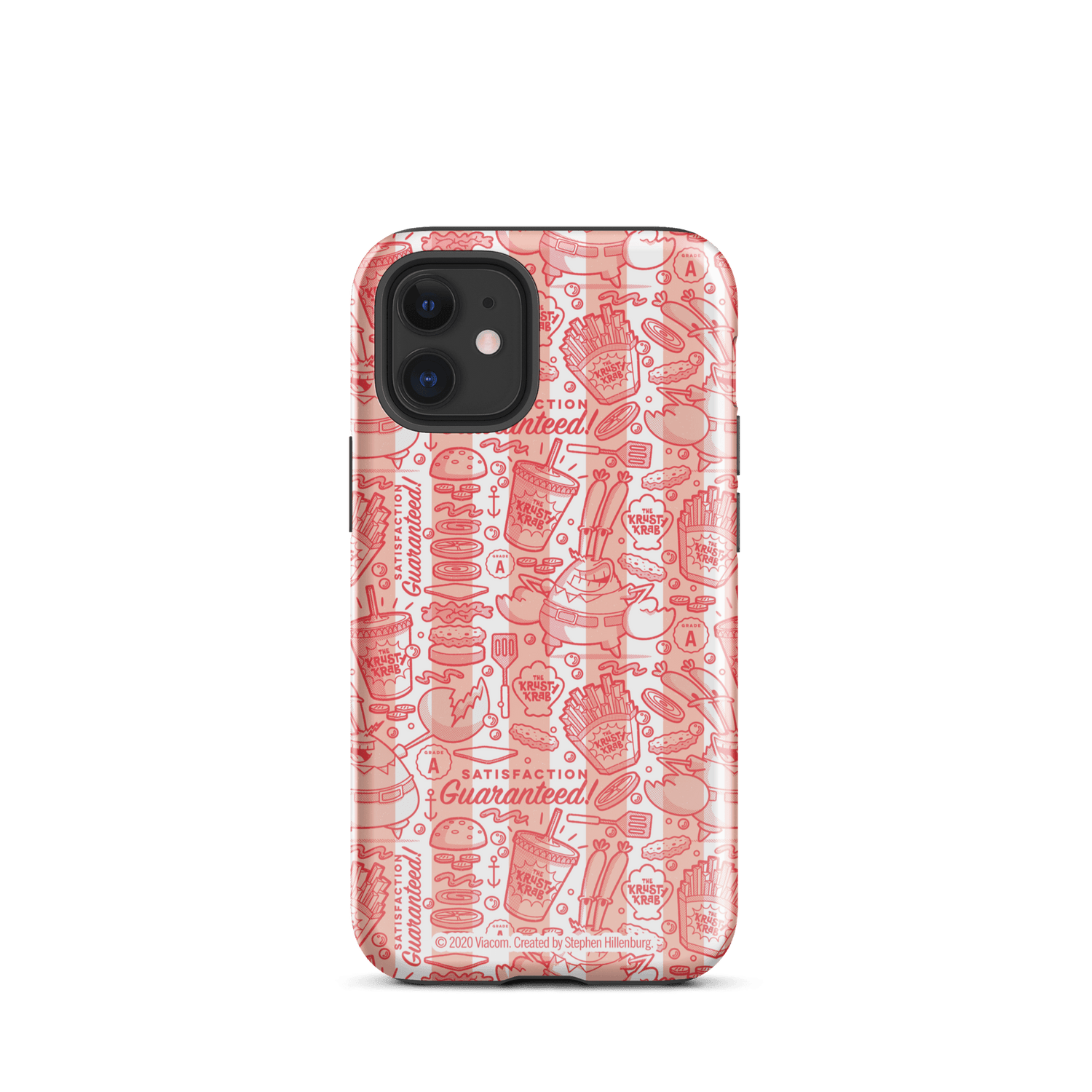 SpongeBob SquarePants The Krusty Krab Satisfaction Guaranteed Tough Phone Case - iPhone - Paramount Shop