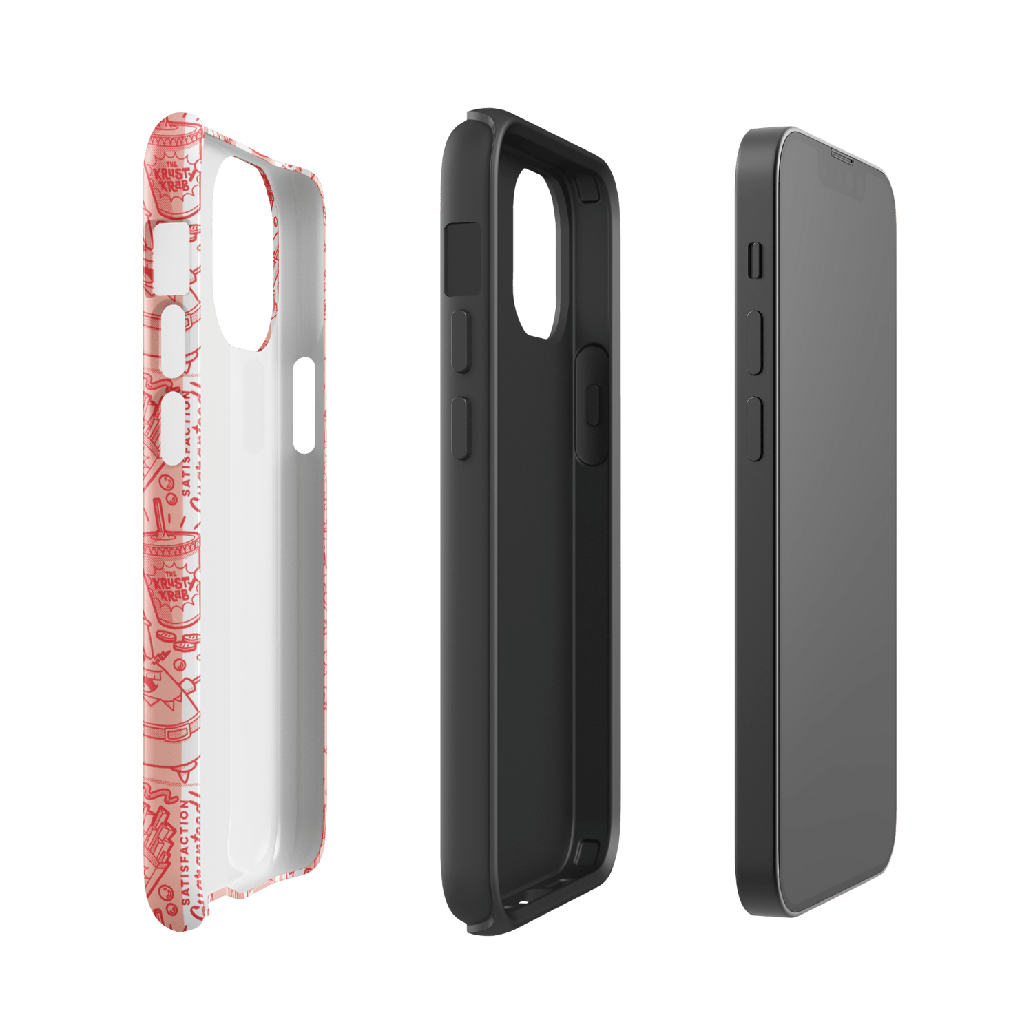 SpongeBob SquarePants The Krusty Krab Satisfaction Guaranteed Tough Phone Case - iPhone - Paramount Shop