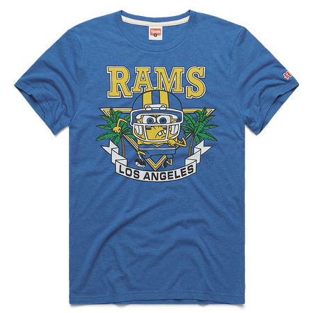 SpongeBob SquarePants x LA Rams Short Sleeve T - Shirt - Paramount Shop