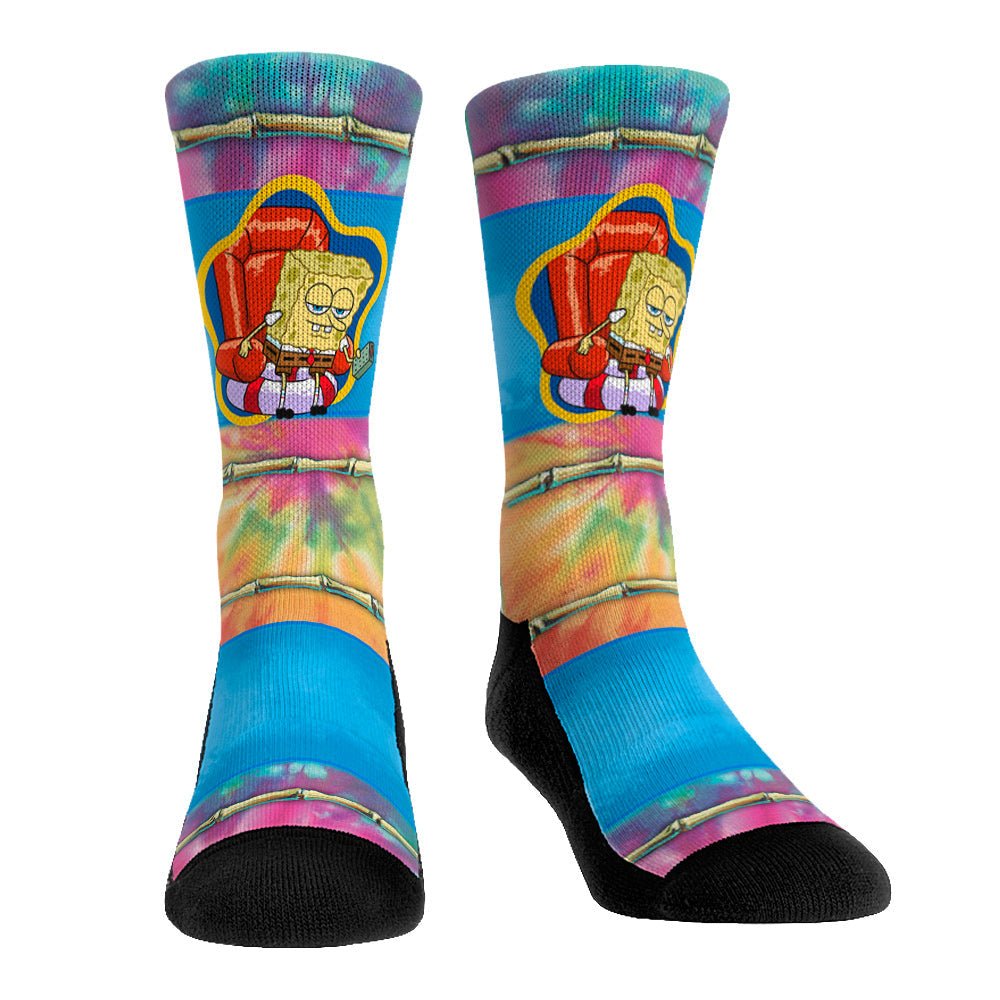 SpongeBob SquarePants x Rock 'Em Socks Imma Head Out Socks - Paramount Shop