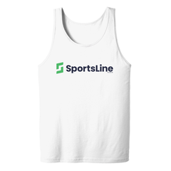 Sportsline Logo Erwachsene Tank-Top - Weiß / XSM
