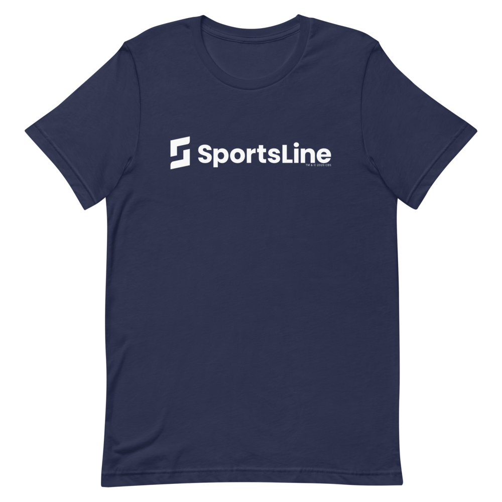Sportsline Logo White Adult Short Sleeve T - Shirt - Paramount Shop