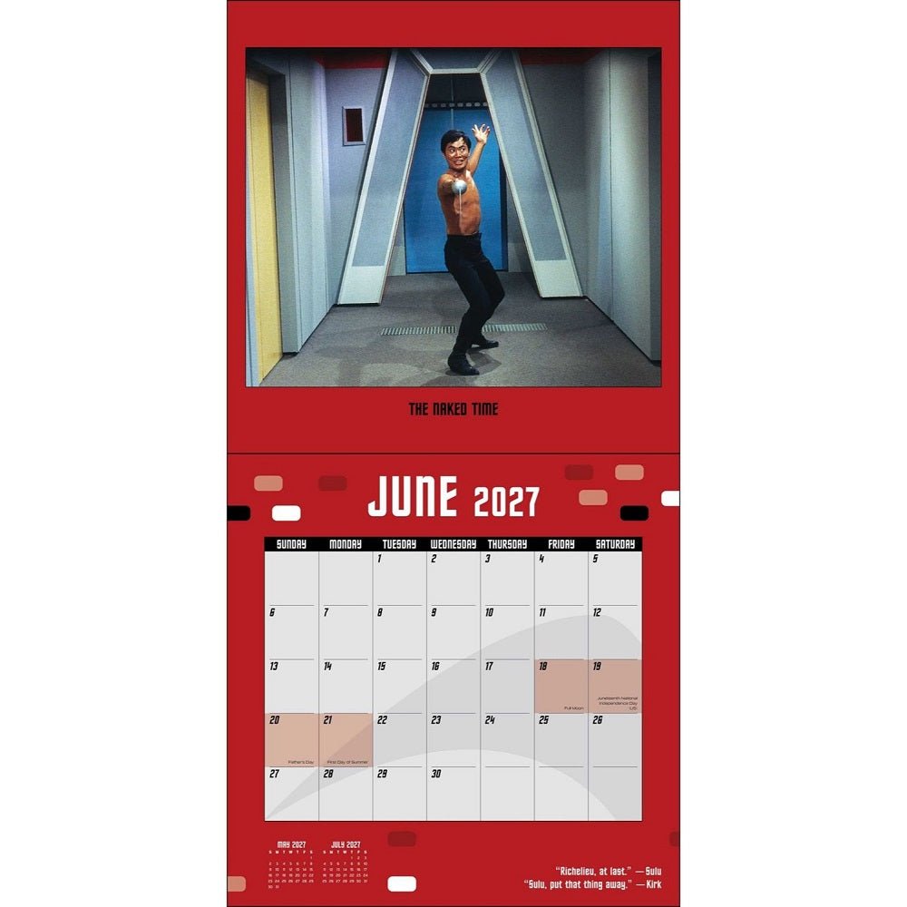 Star Trek 2027 Wall Calendar - Paramount Shop